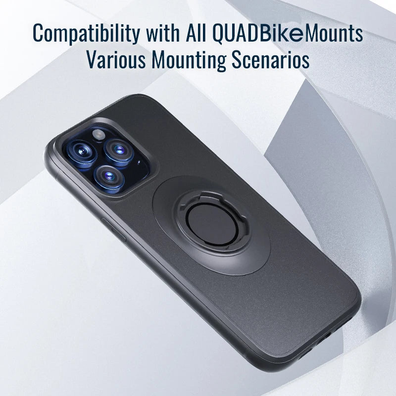 For Quad Bike Phone Case For iPhone 18 Pro Max/15/14/13/12/11/XS/XR/XSMAX Shockproof Case. Quick Lock Mount Case