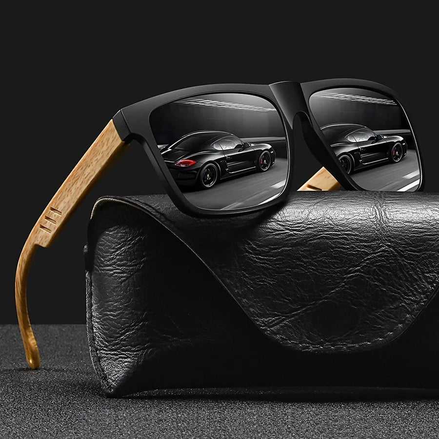 6PCS Fashion Classic Square Sunglasses Men Women Driving Fishing Retro Running  leisure Trendy Lightweight protective glasses
