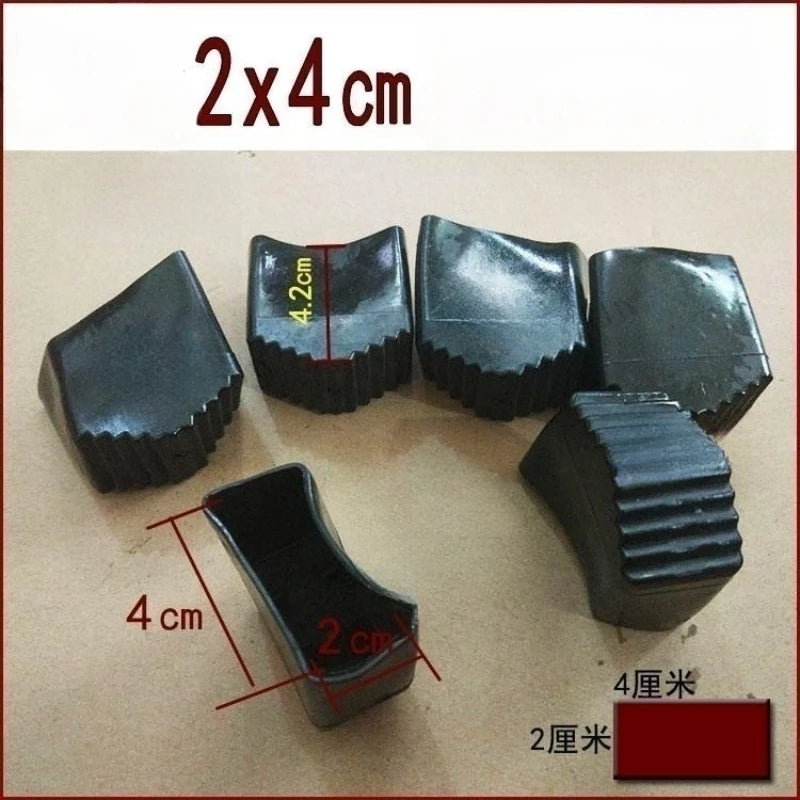 2pcs Step Ladder Folding Ladder Leg Caps Home Ladder Leg Thickening Non-slip Rubber Pads Floor Protector Pads Table Foot Dust