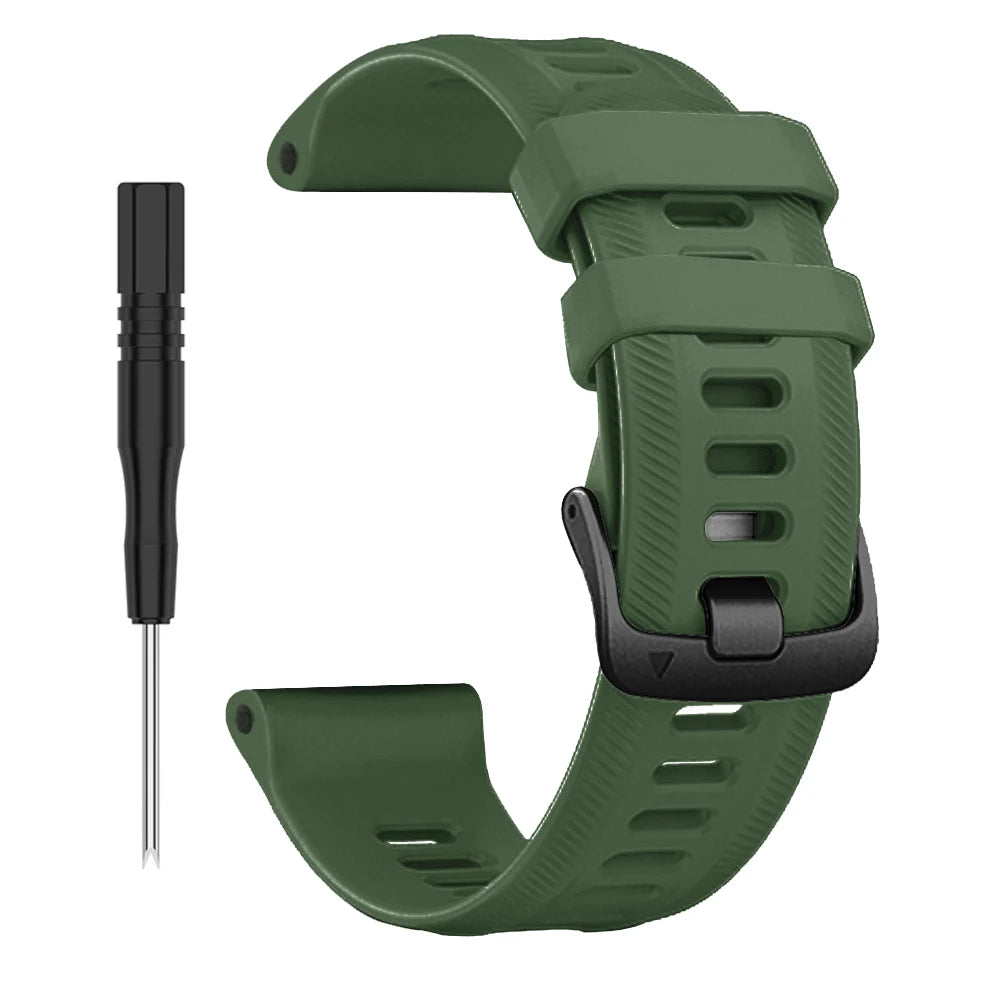 Sports Silicone Strap For Garmin Forerunner 965 955 Solar 970 945 935 745 Strap Watch Band 22mm Replacement Wristband Bracelet