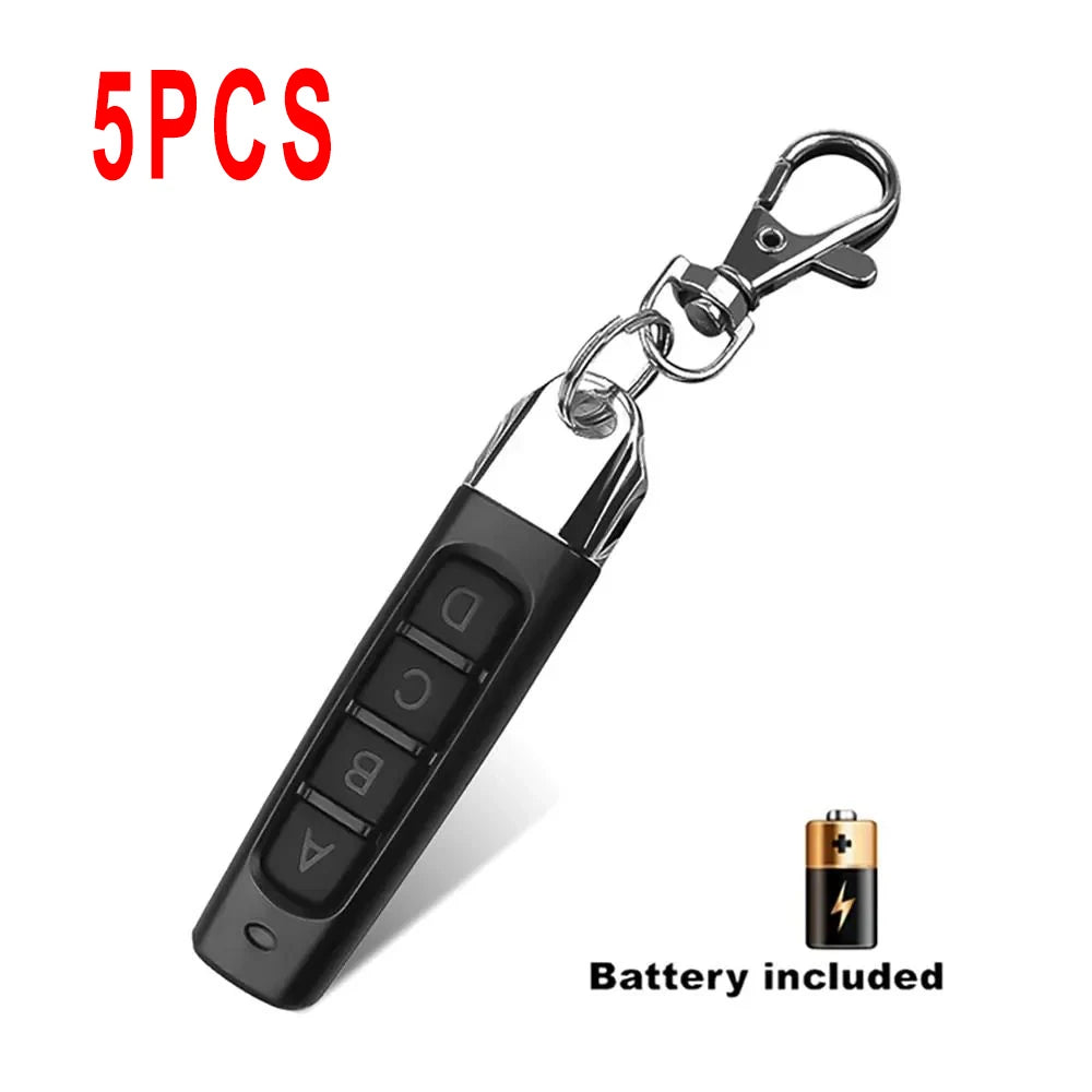 433MHz Cloning Remote Control RF Clone Copy Remote Control Garage Gate Door Opener Remote Key Duplicator for Home Safety