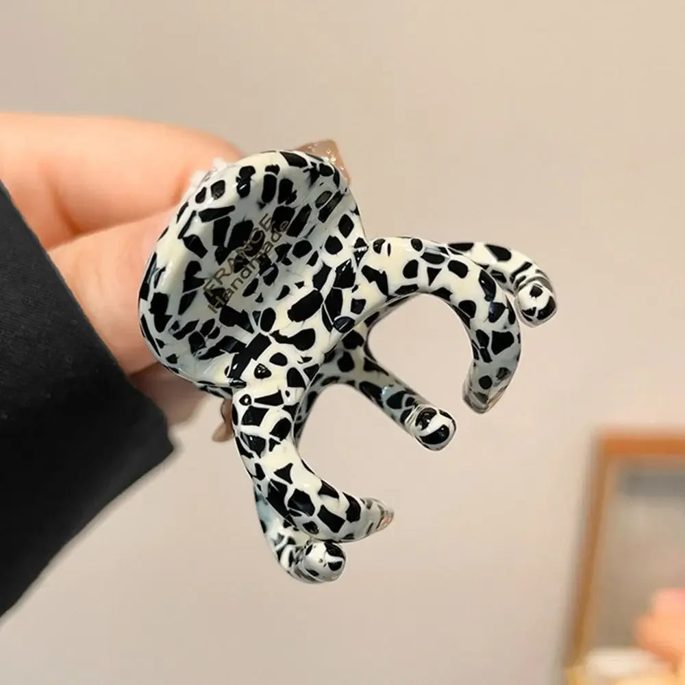 French Acetate Hair Claw Clips Retro Crab Shark Clip Elegant High Ponytail Holders Fashion Hair Accessories for Women Girls