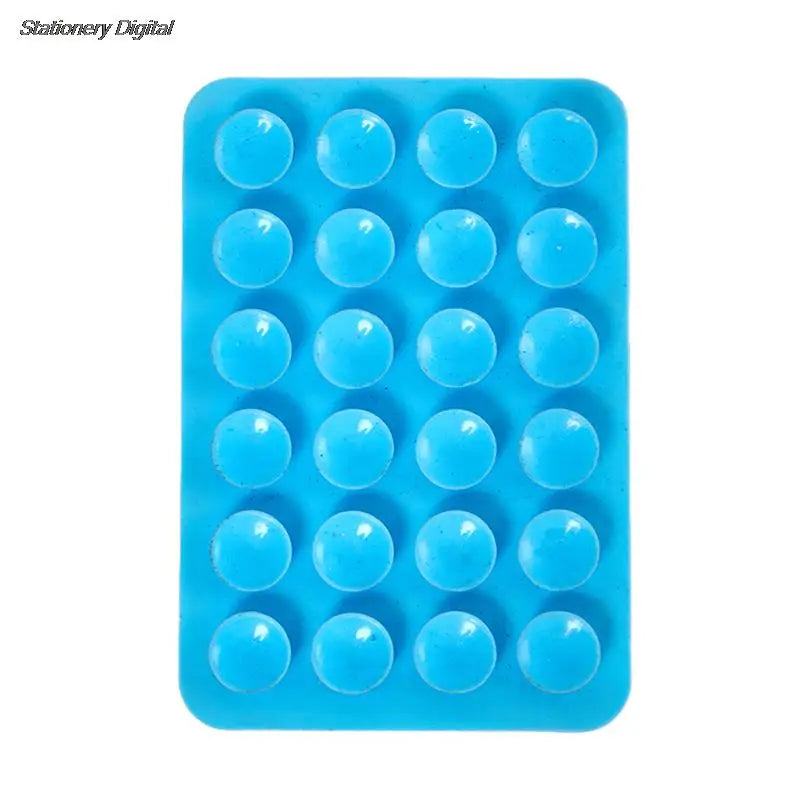 Single Side Silicone Suction Pad For Phone Sticky Gel Mat Anti-Slip Gripper Pad Universal Fixate Adhesive Reusable Holder
