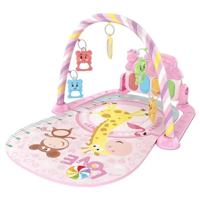 New Baby Activity Fitness Gym Rack 0-1 Year Old Newborn Educational Music Pedal Piano Toddler Toy Gift Mother and Child Supplies