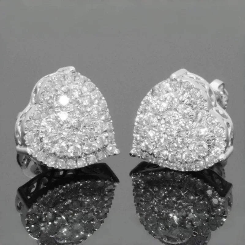 Square Stud Earrings – 11 Finishes