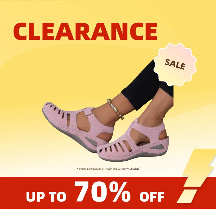 Clearance_2025 New Women's Peep-Toe Ankle Strap Sandals Summer Block Heel Fashion Shoes 11 Colors Available_Continuous update