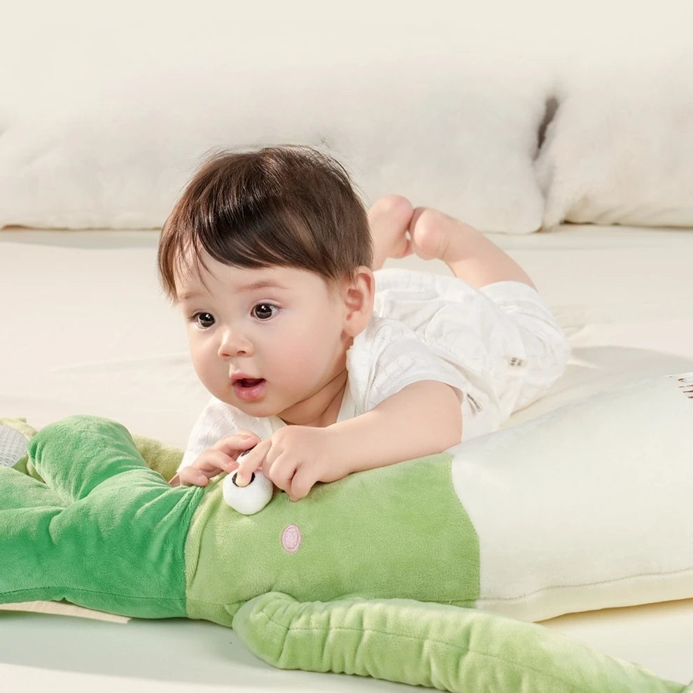 Cute Baby Sleeping Pillow Startle Prevention Scallion Banana Style Baby Patter Sleep Toy Newborn Bedding Automatic Palm Patting