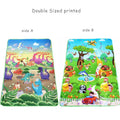 Doubel Sided Baby Play Mat 180x120cm Kids Rug Educational Toys for Children Soft Floor Toddler Crawling Carpet Game Activity Gym