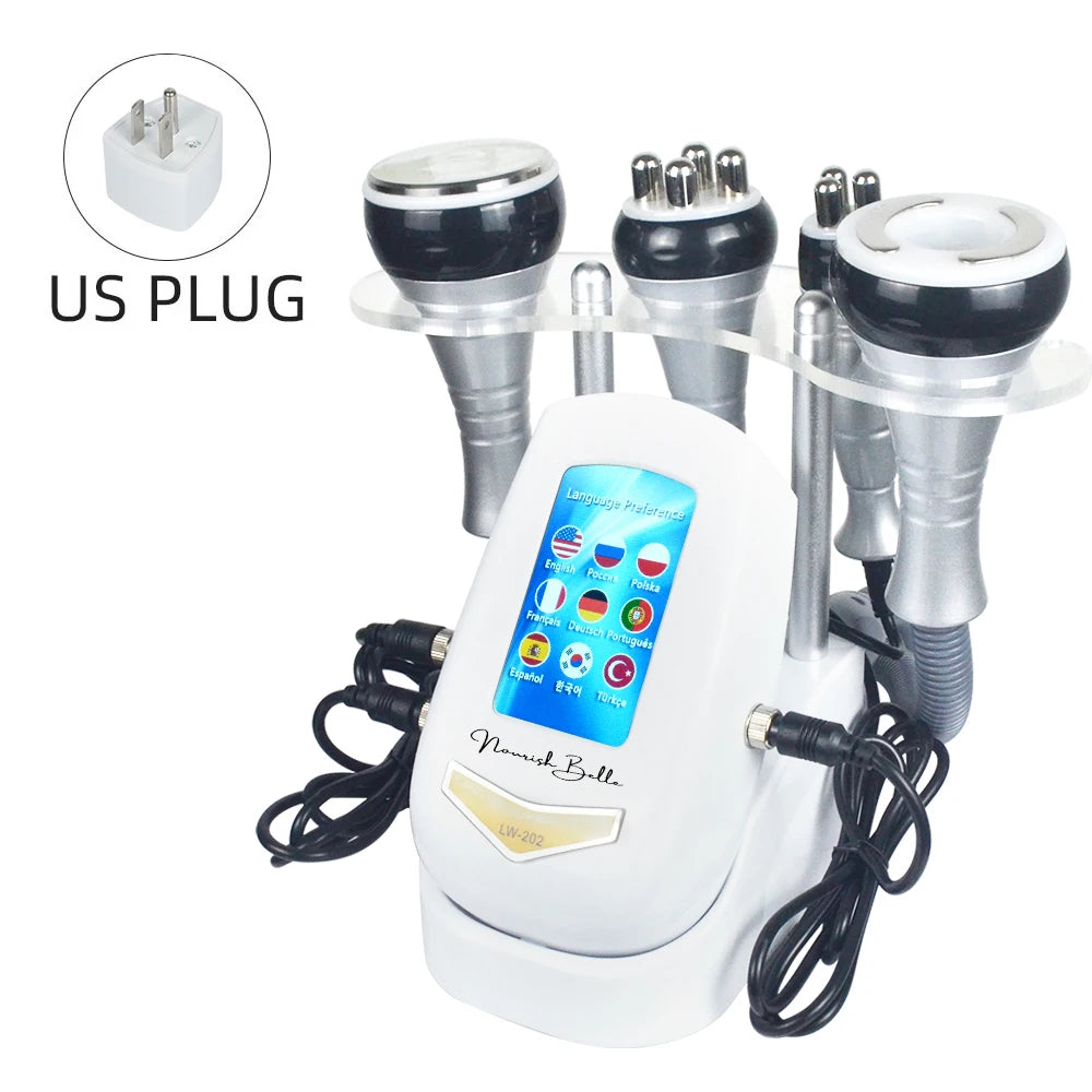 4-in-1 40K Cavitation Body Slimming Machine — Skin Tightening & Face Toning
