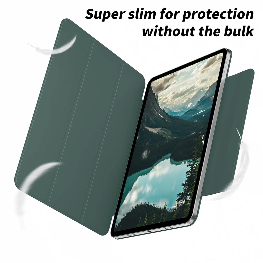 ZOYU for iPad A16 11/10th Gen Pro 11 12.9 inch Magnetic Case,For iPad Air 4/5/6/7/8 10.9 Mini 6/7 with Magnetic Detachable Cover