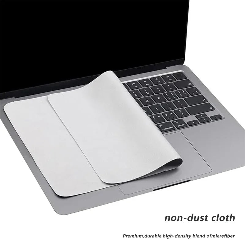 Laptop Protective Film Microfiber Dustproof Palm Keyboard Blanket Cover NotebookLaptop Screen Cloth MacBook Pro 13/14/15/16 lnch