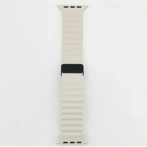 Silicone Strap For Apple watch band 49mm 45  44 40  41 38 42mm magnetic buckle bracelet iWatch Ultra series 7 6 3 se 8 9 Ultra 2