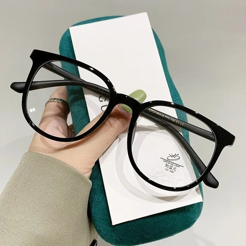 Fashion Anti-Radiation Eyeglasses Transparent Retro Unisex Computer Glasses Anti-Blue Lens Eyewear