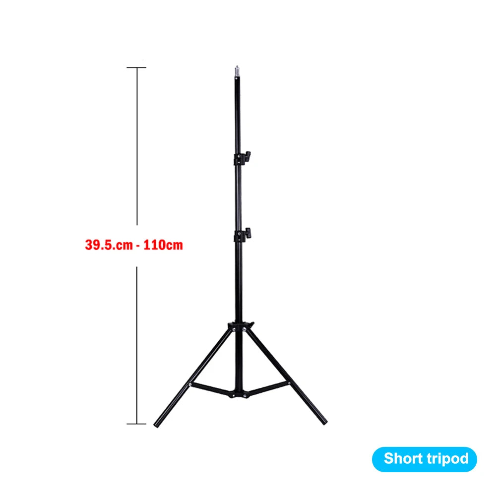 Projector Bracket Travel Tripod with 1/4 Screw Photographic Lighting Stand Extendable 110cm 160cm for Projector Camera Outdoor