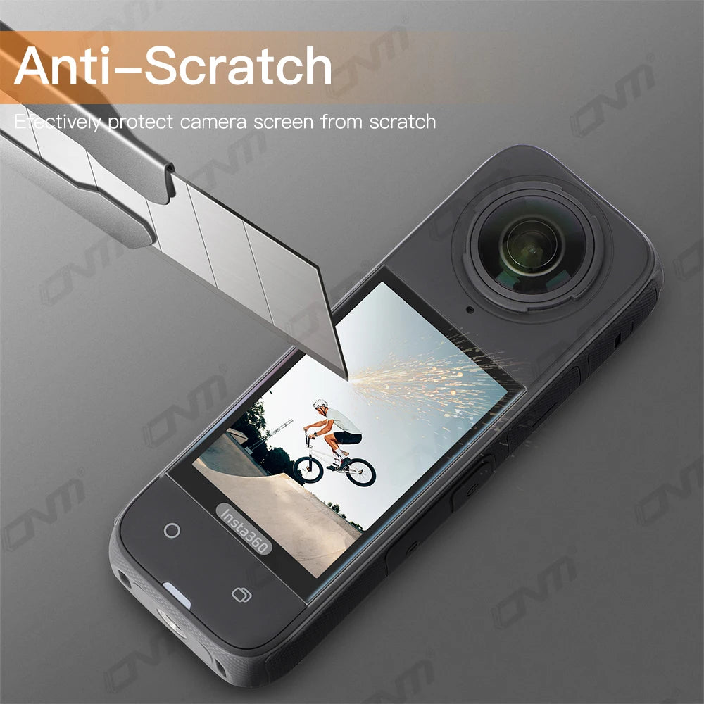 3PCS Screen Protector for Insta360 X4 Accessories Anti-scratch Film for Insta 360 X4 Full Coverage Protective Film (Not Glass)