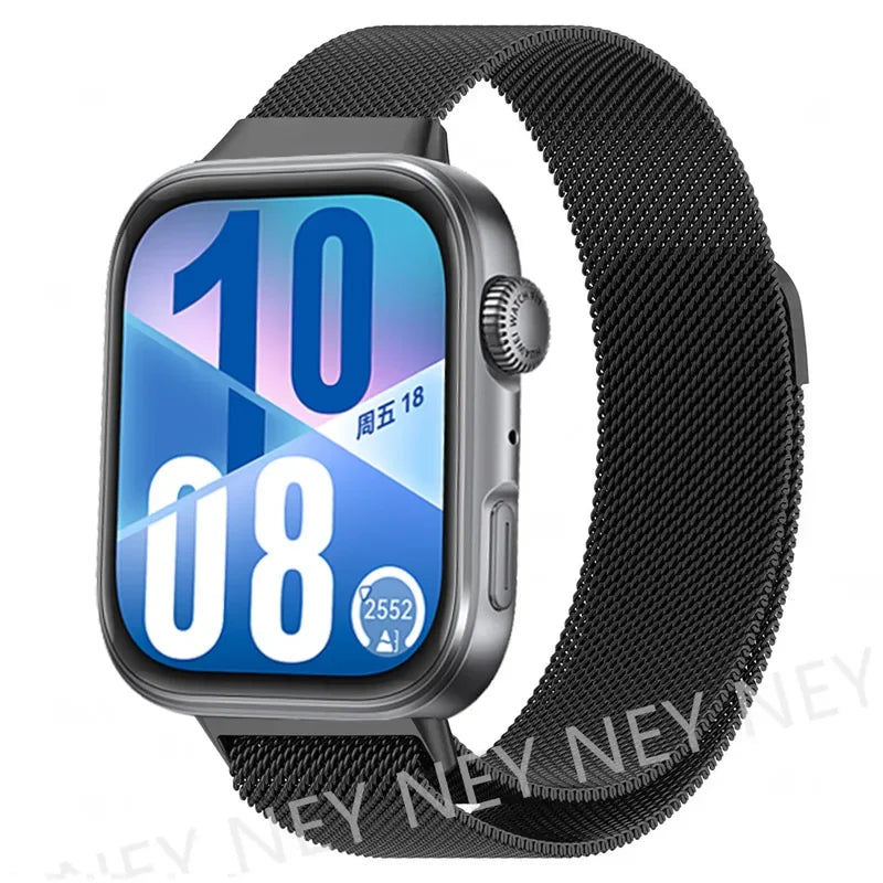Milanese Loop Band For Huawei Watch FIT 4 pro-Fit 4 Strap Magnetic stainless steel correa for Huawei Fit 3 Fit4 bands Accessorie