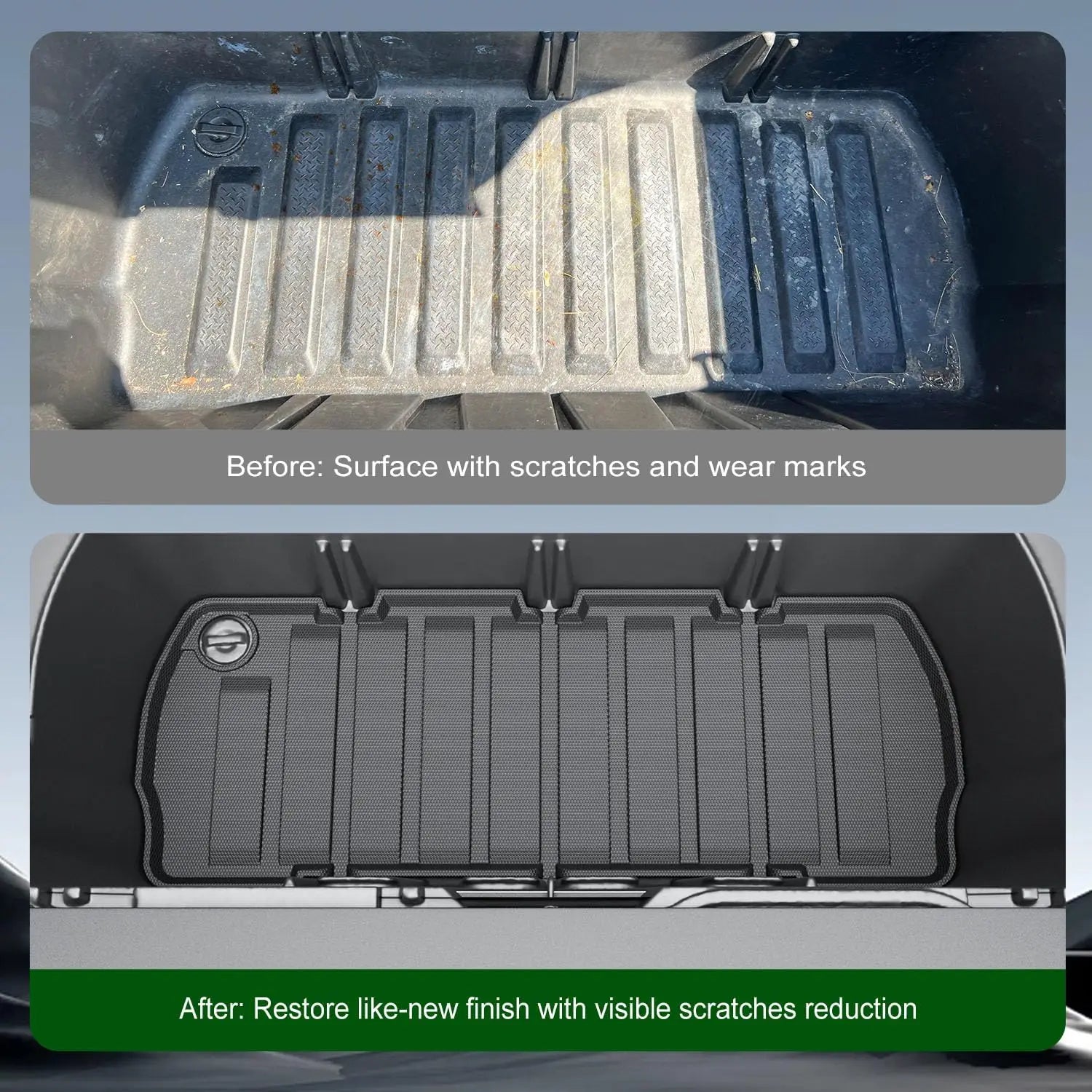 5.3FT Bed Mat Set for 2017 - 2026 Honda Ridgeline, Includes Tailgate & Rear Storage Mats