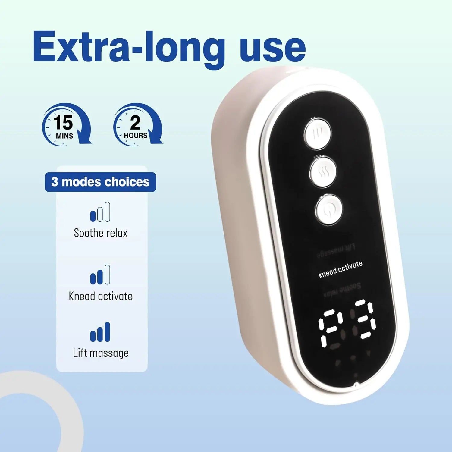 1pc/2pcs Leg Massager For Circular Calf Pressure, Air Compression Massager, Leg Massager With Heat, 3 Intensities, 3 Heat Levels