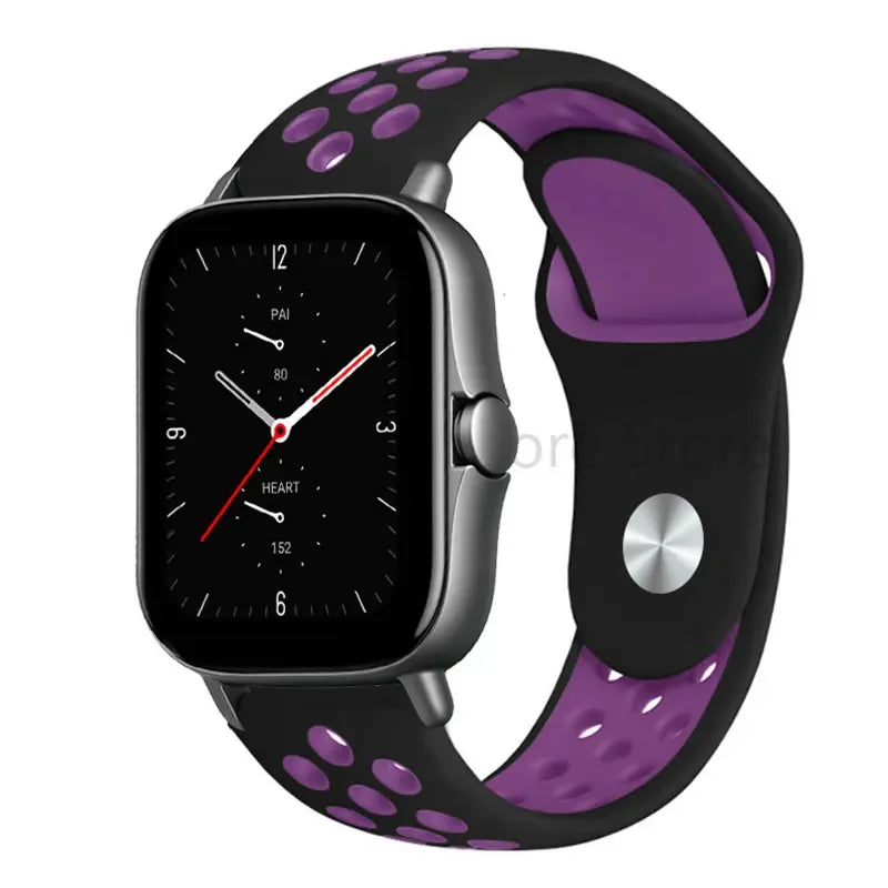Pride strap For Amazfit GTS 4-3-2e Mini/GTR 4-3-Pro-2 47mm/GTR 2e/stratos 2/3 20mm/22mm Watch band sport Bracelet bip-U-S-lite