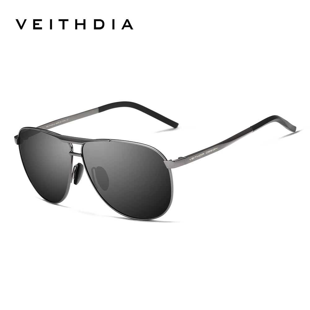 VEITHDIA Polarized Pilot Outdoor Sunglasses Classic Men's Fashion Women's UV400 Outdoor Sports Eyeglasses For Male VFH3028