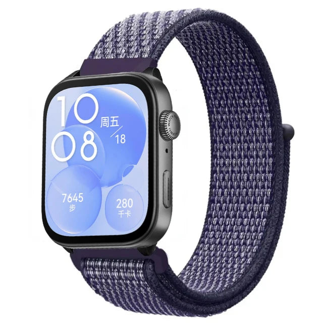 Nylon Loop Strap For Huawei Watch Fit 5/4/3 Sport Breathable Replacement Bracelet Wristband Huawei Watch Fit 4 5 Pro Accessories