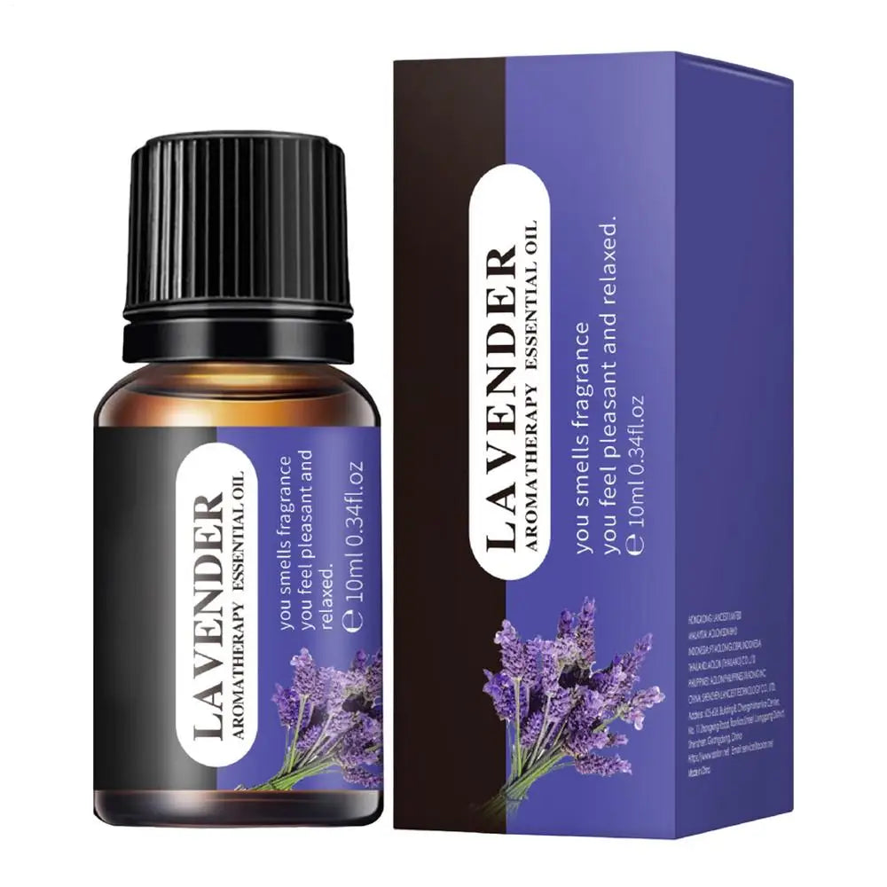1pc Citronella,bergamot, Sandalwood, Peppermint Essential Oil For Diffusers Aromatherapy Sleep Meditation Candles & Massage