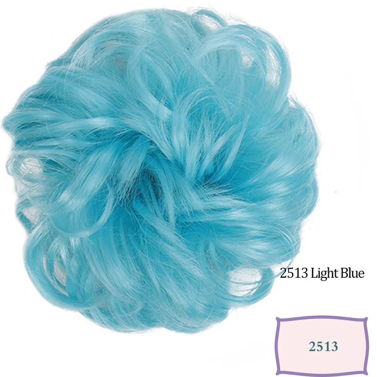Synthetic Messy Hair Bun Chignon Scrunchies Fake Hair Band Braid Elastic Hairpiece Tail Chignon Donut Updo Hair Pieces for Women