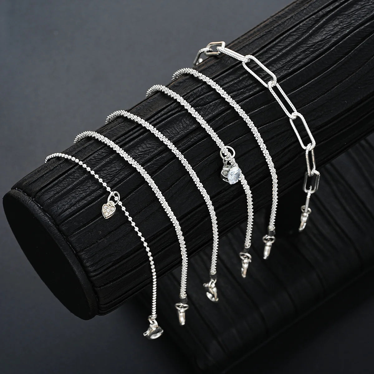 6 Pcs Fashion Gold Color Sparkling Adjustable Bracelets Set for Women Elegant Fine Bracelet New Wedding Party Jewelry Gifts