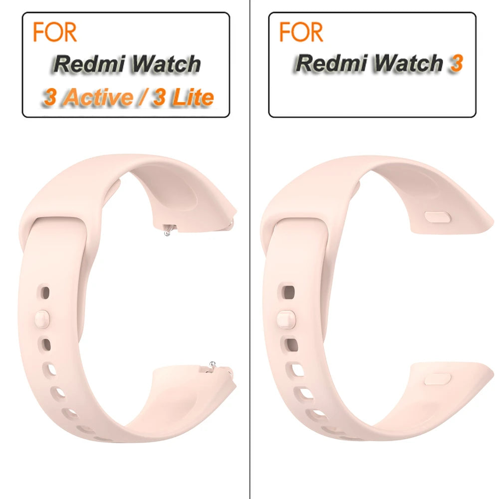 Replacement Watch Strap For Xiaomi Redmi Watch 3 Watchbands Strap For Redmi Watch 3 Active/Lite Strap Correa Bracelet