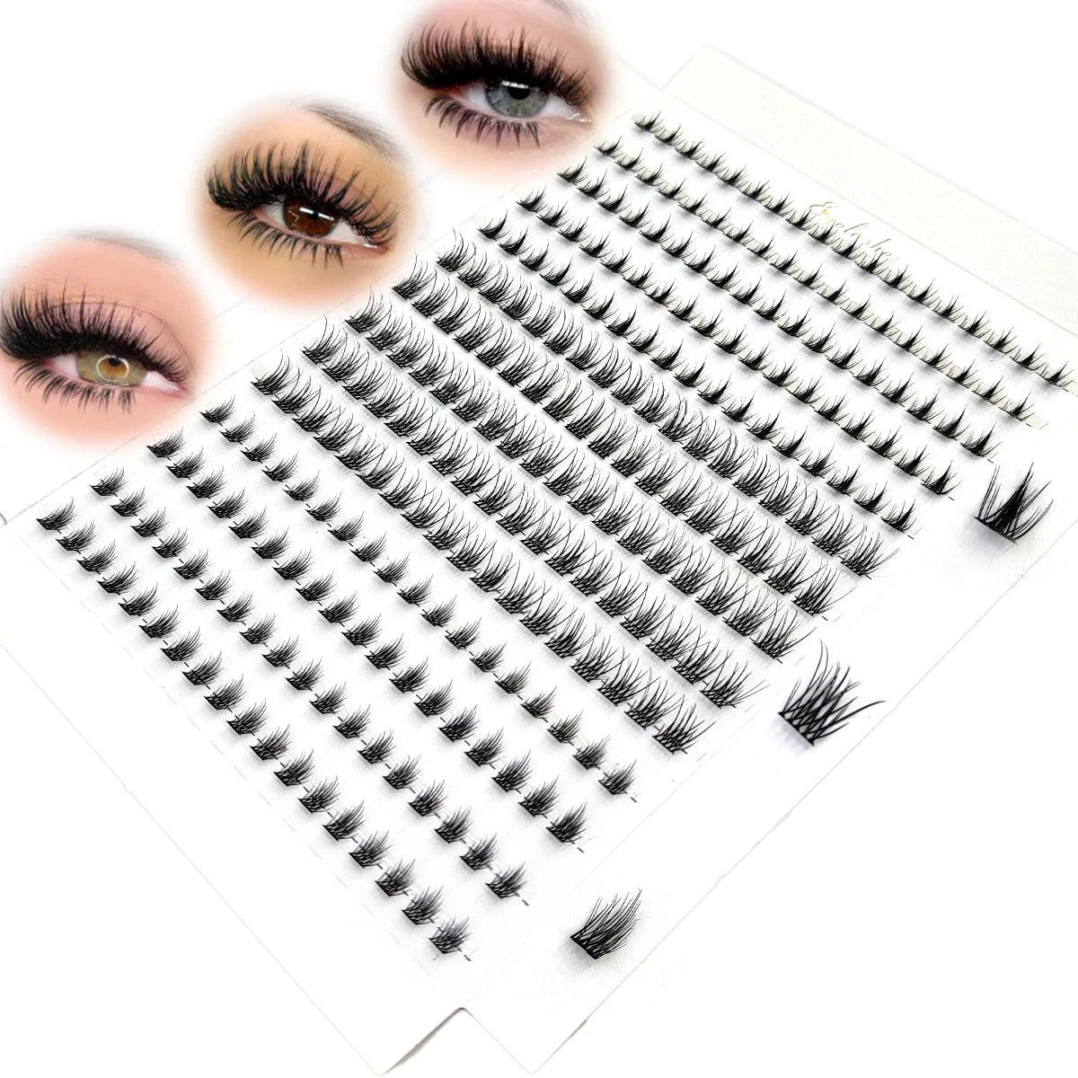 New 14 rows bottom black lower eyelashes cartoon eyelashes natural lower eyelashes soft bundle eyelashes hot cartoon eyelas