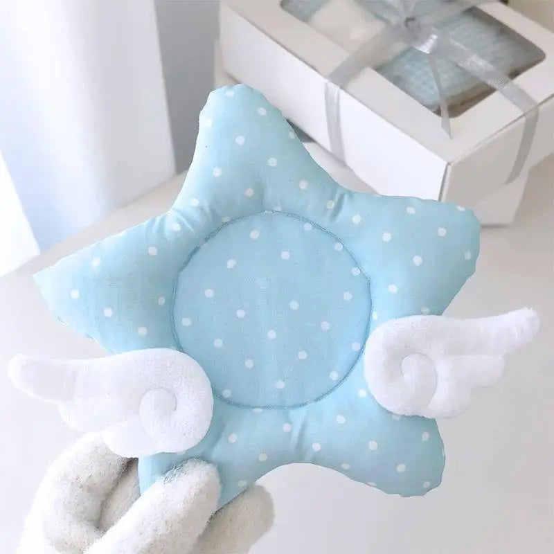INS Korean Star Wings Insulated Coaster Thickened Cotton Filled Table Mat Star Shape Wing Dot Photo Props Home Decoration