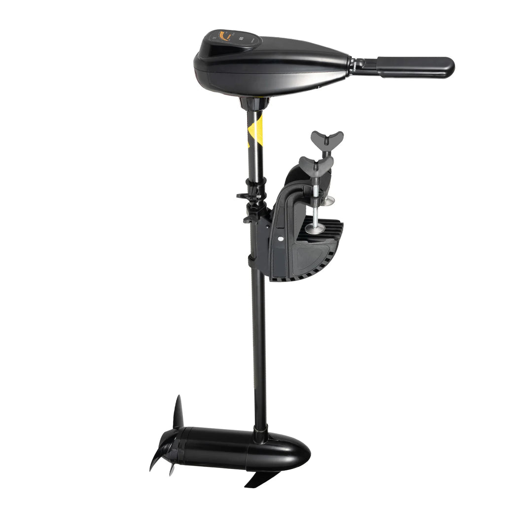 Black Modern Electric Outboard Engine 5 Forward 3 Reverse Gears 3 Blade Propeller Aluminum Alloy Electric Outboard Engine