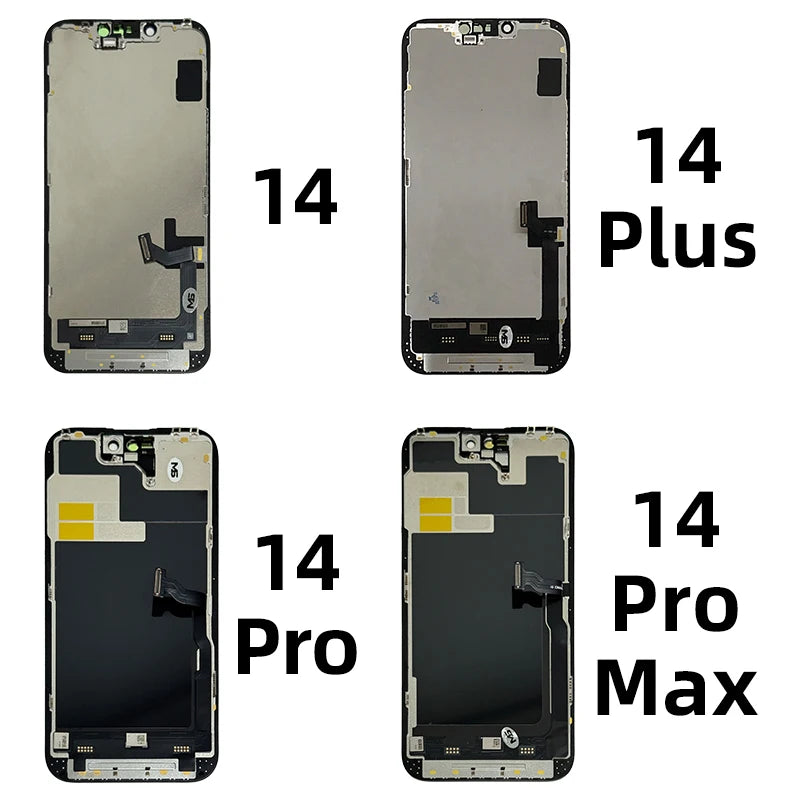 Super AAA+ OLED For iPhone X XR XS MAX 11 12 Pro Display 13 14 Pro Screen Face ID Touch For 13 MINI 14 Pro Max Replacement Part