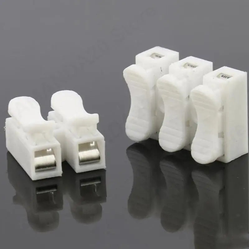 20mm CH-2 CH-3 Spring Wire 2 3 Pins Electrical Cable Terminals Wire Connectors CH2 CH3 Quick Splice Lock Wire Terminal