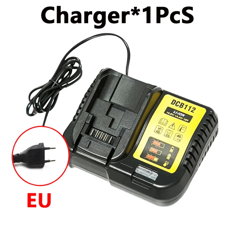New High-Power for DEWALT 20V/60V Battery DCB200 DCB205 DCB206 * Power Tool 18V Battery 3AH 8AH 12AH 18AH Batteries DCD805