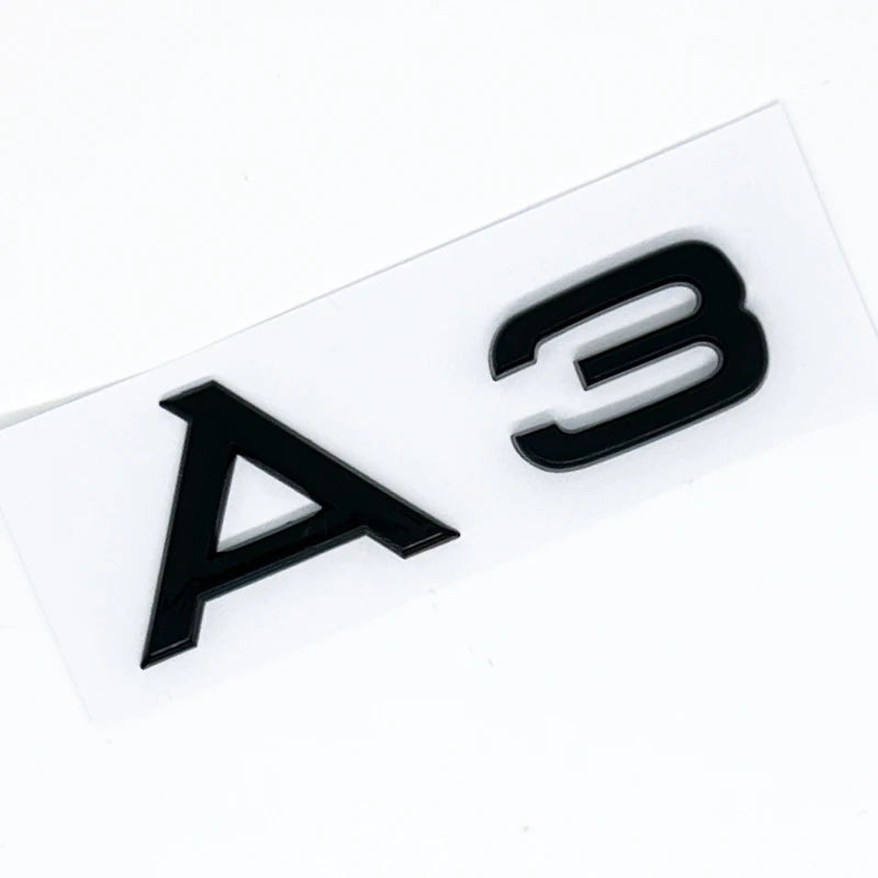 Apply to Car Trunk Sticker 3D ABS 2.0 2.5 3.0 4.0 5.0TDI 30 35 40 45 50 55 TFSI TDI For A1 A3 A4 A5 A6 A7 A8 Q2 Q3 Q5 Q7