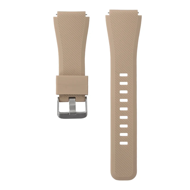 20MM 22MM Silicone Strap for Samsung Galaxy Watch 4 5 6 7 44mm 40mm 5 Pro Classic 42 46mm 43 47mm Band Active 2 Gear S3 Bracelet