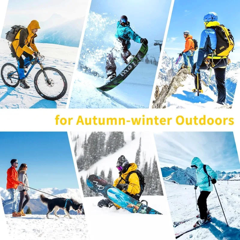 Winter Thermal Fleece Hat Hooded Outdoor Windproof Skiing Sport Men Women Neck Warmer Balaclava Cycling Face Mask Masked Caps