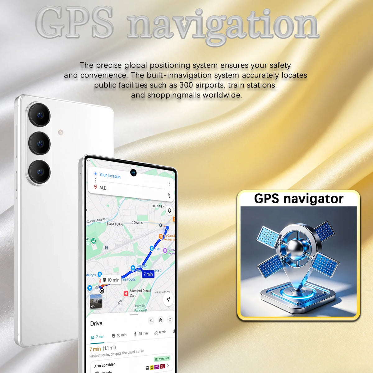 2026 NEW S26 + Smartphone Ultra intelligent 4G 5G dual card dual standby Android system 12GB+512GB global version 6000mAh