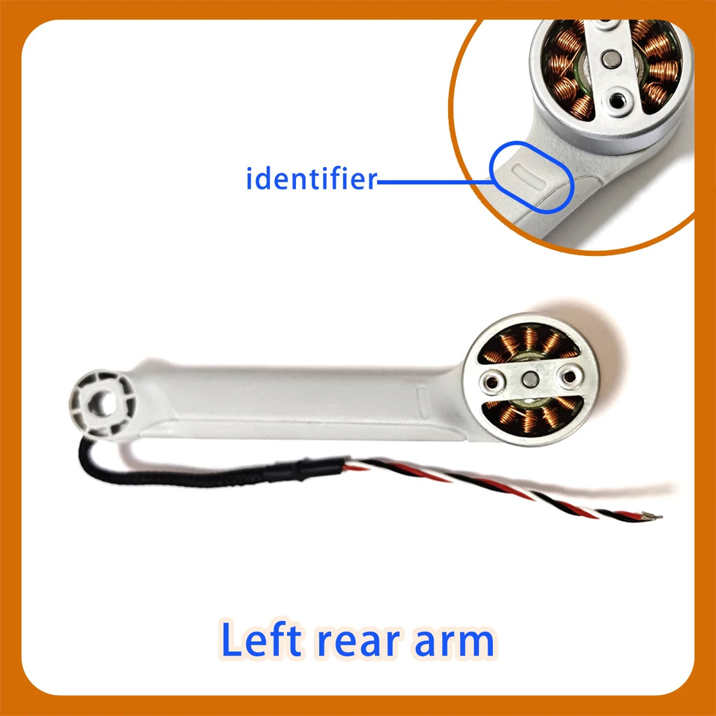 Original Mavic Mini 3 Motor Arm Mini 3 Power Arm with Engine Motor, for DJI Mini 3 Left, Front, Right and Rear Motor Arms