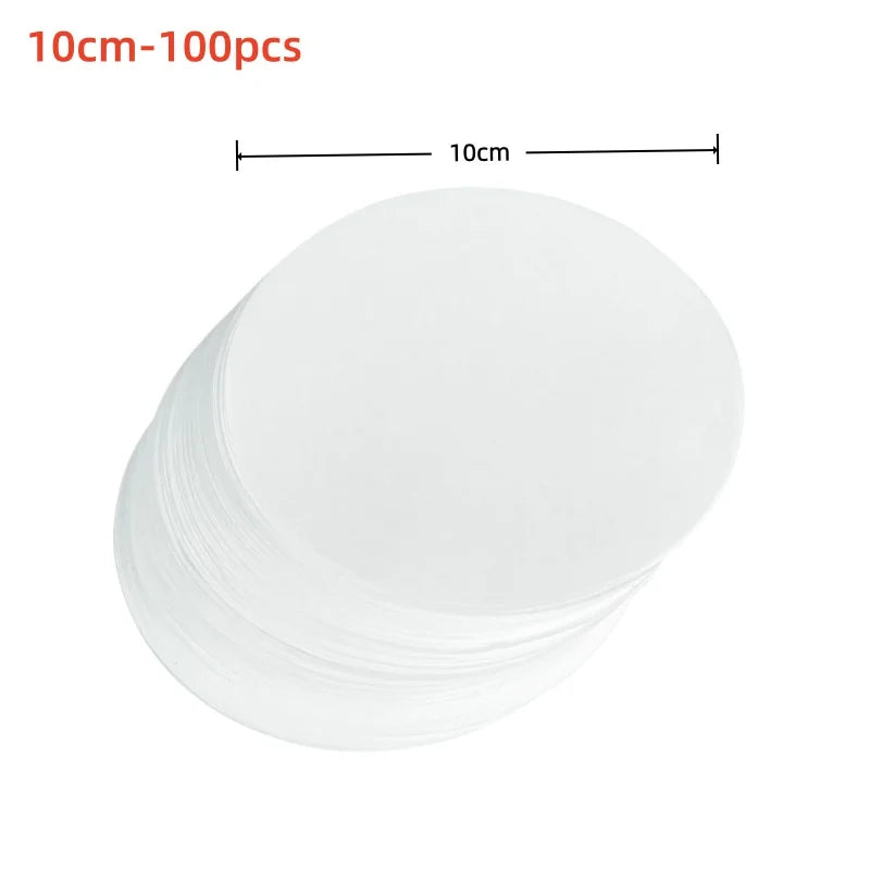 100/500Pcs 11cm Hamburger Patty Paper, Wax Papers To Separate Frozen Pressed Patties for Burger Patty Paper