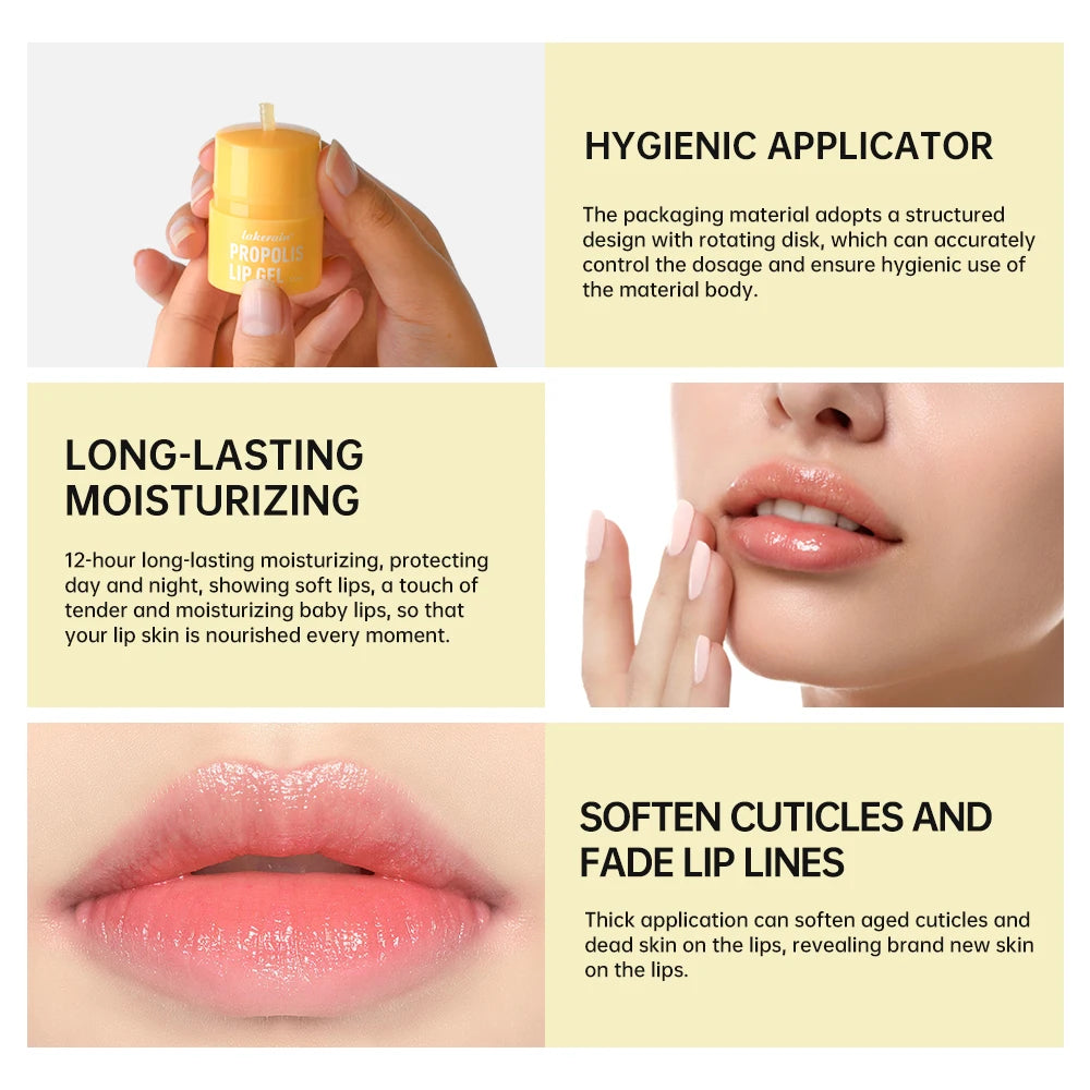 Honey Lip Balm Moisturizing Lip Mask Nourishing Anti-wrinkle Anti-cracking Unisex Lip Care Makeup Lip Lines Exfoliating
