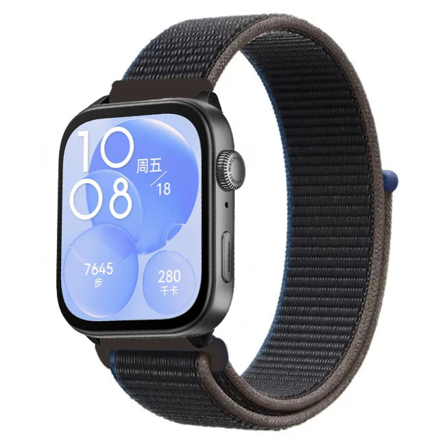 Nylon Loop Strap For Huawei Watch Fit 5/4/3 Sport Breathable Replacement Bracelet Wristband Huawei Watch Fit 4 5 Pro Accessories