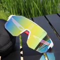 Cycling Sunglasses Anti-Ultraviole Hiking Climbing UV400 Shades Goggles Large Frame Oversized Hiking Climbing Eyewear
