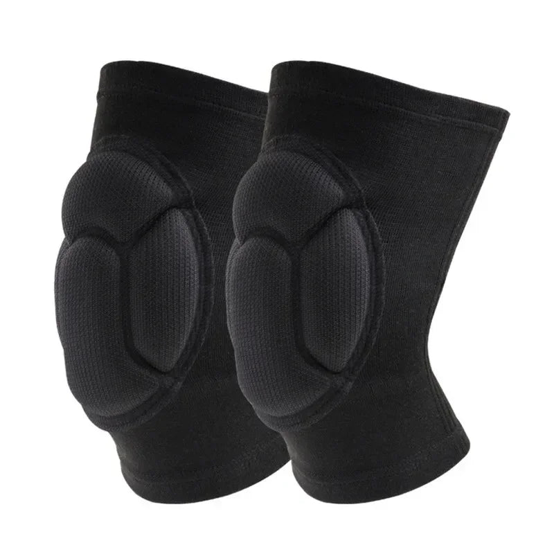 Thickened protection Sports Kneepad Men Elastic Knee Pads Support Fitness Gear Basketball Brace Protector Male NonSlip Pads