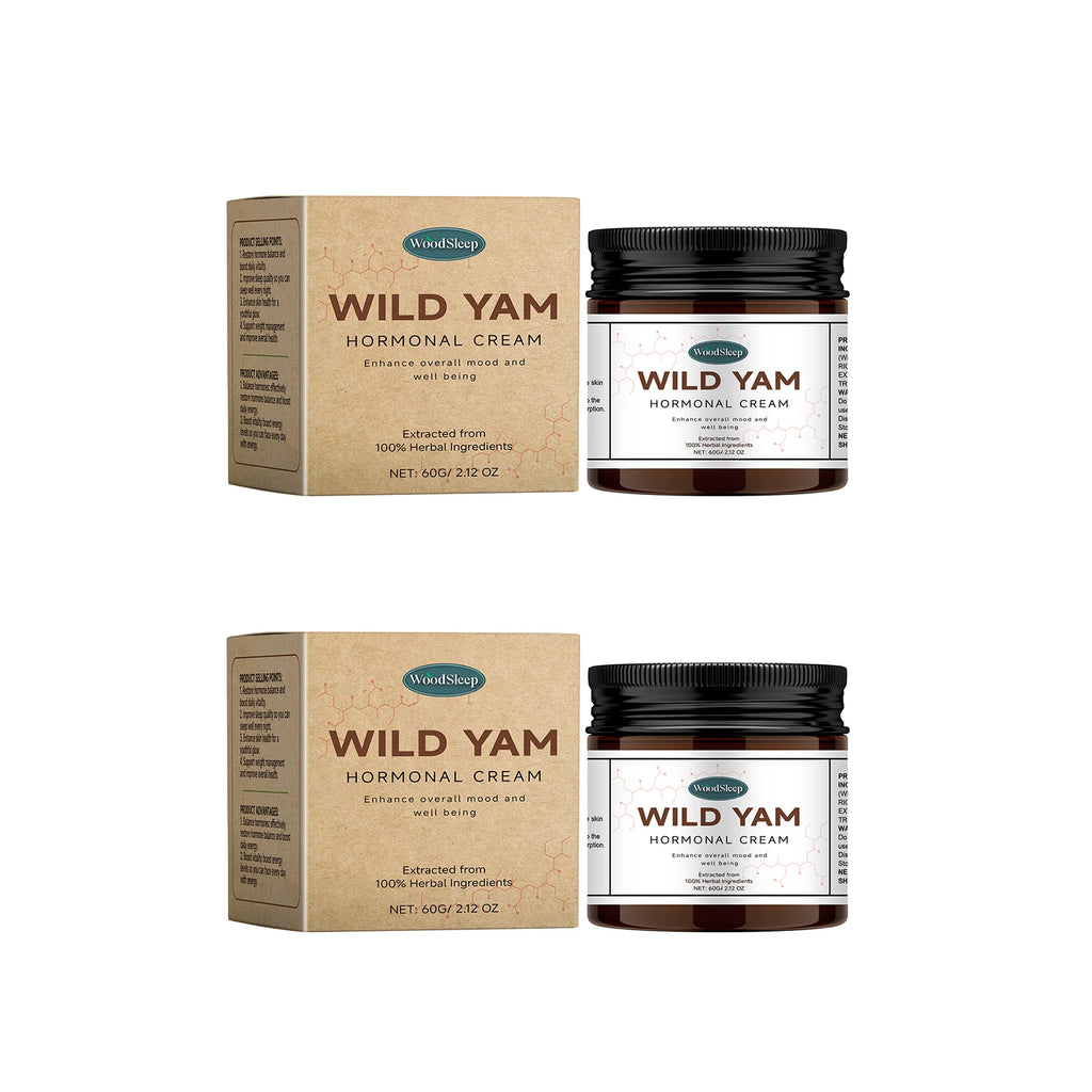 Wild Yam Cream Progesteron Hormone Regulation Balancing Tightening Smoothing Moisturizing Wrinkles Removing Women's Health Balm