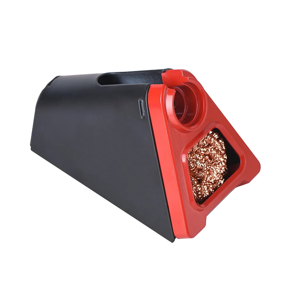 JCD 820 Aluminum Alloy Electric Soldering Iron Stand Holder with Welding Cleaning copper ball solder wire RMA flux