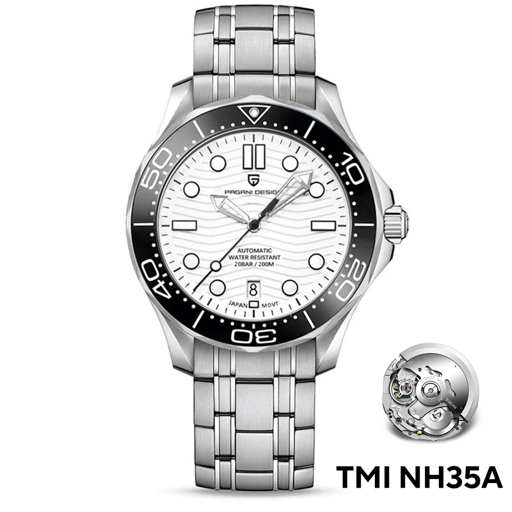 2025 New PAGANI DESIGN PD1685 Men's Watches Mechanical Wristwatch For Men Automatic Watch Men Japan NH35A 20Bar Waterproof Clock