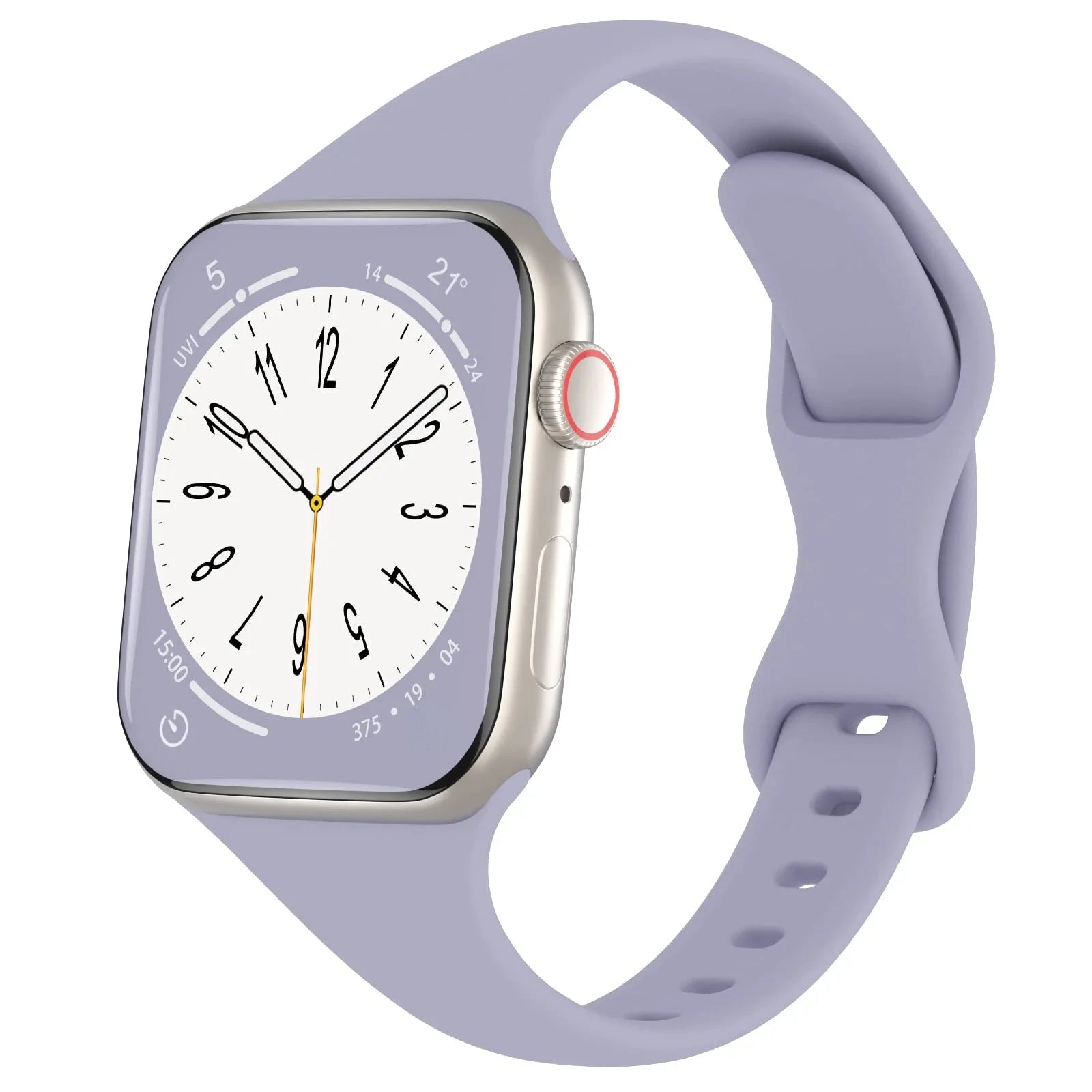 Silicone loop For Apple Watch Band 45mm 44mm 40mm 41mm 49mm Elastic Belt bracelet iWatch series ultra 5/4/3/SE/6/7/8 Strap