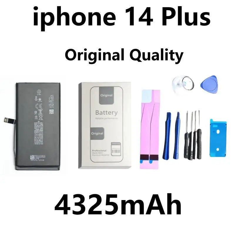 Xilecaly Battery For iPhone 14 Pro Max 11 Pro 12 13 Mini Pro Max Original Real High Capacity Replacement Bateria Warranty 1 Year